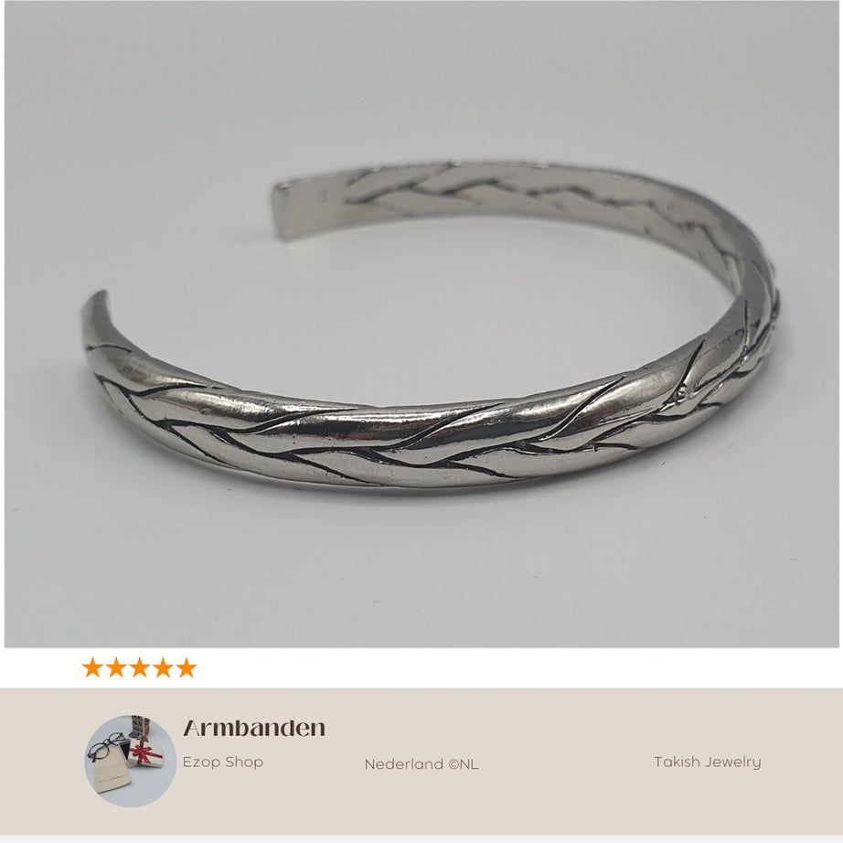 Stijlvolle Vintage Zilveren Armbanden voor Hem en Haar: Takish Jewelrys Tijdloze Klasse