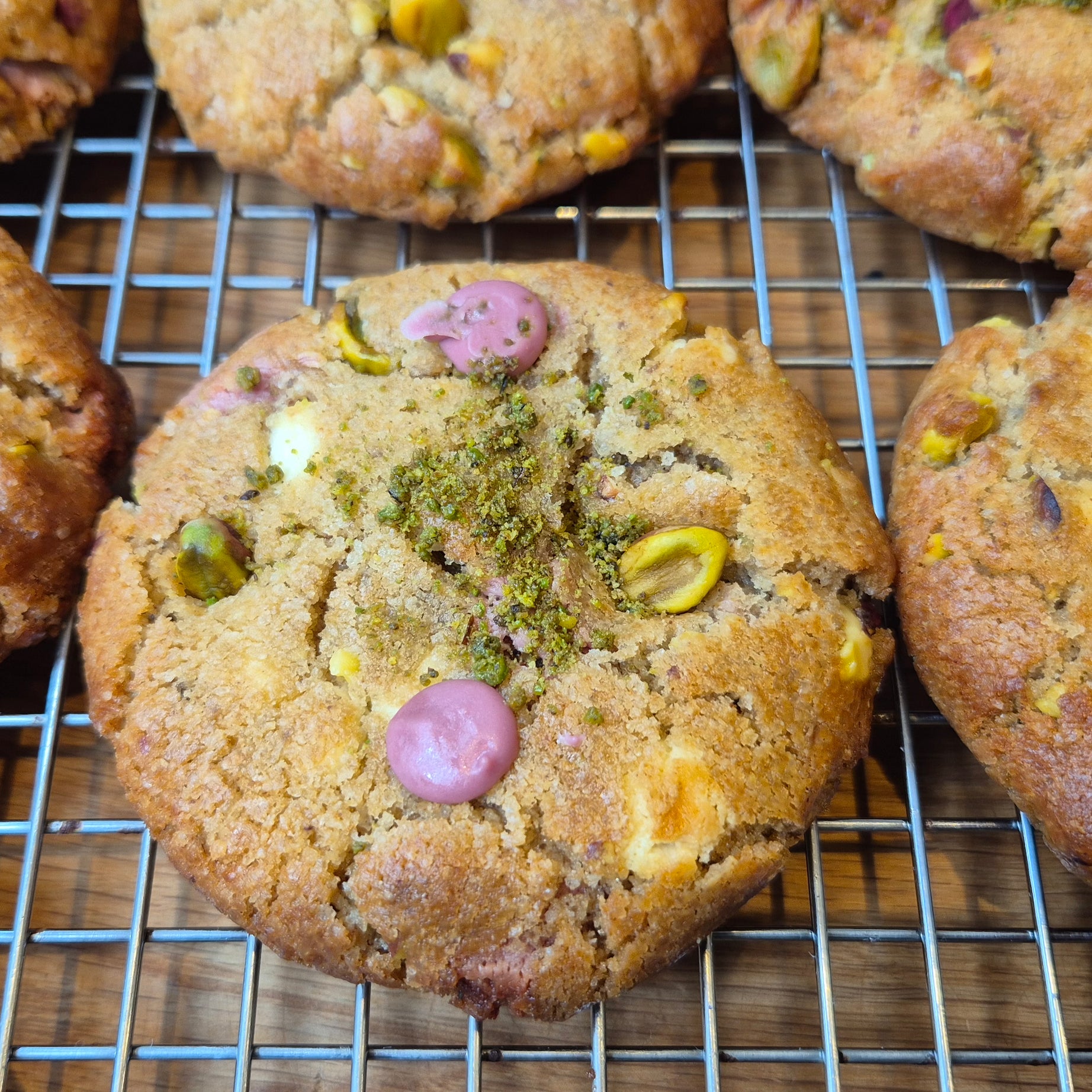 Pistachio Ruby Cookie – Pistache Koekje met Ruby & Witte Chocolade